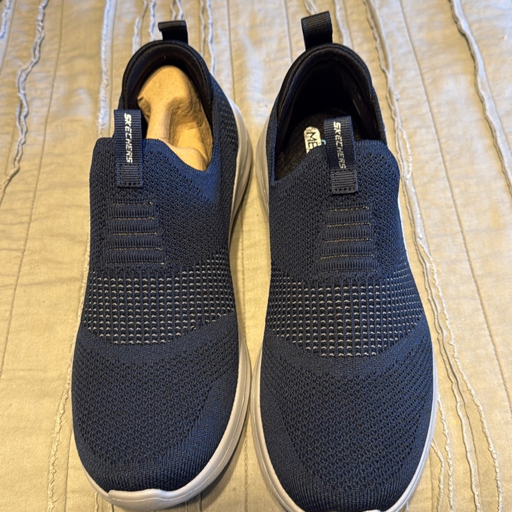 NEW Men's Skechers Ultra Flex 2.0 Navy Blue Shoes Size 7
